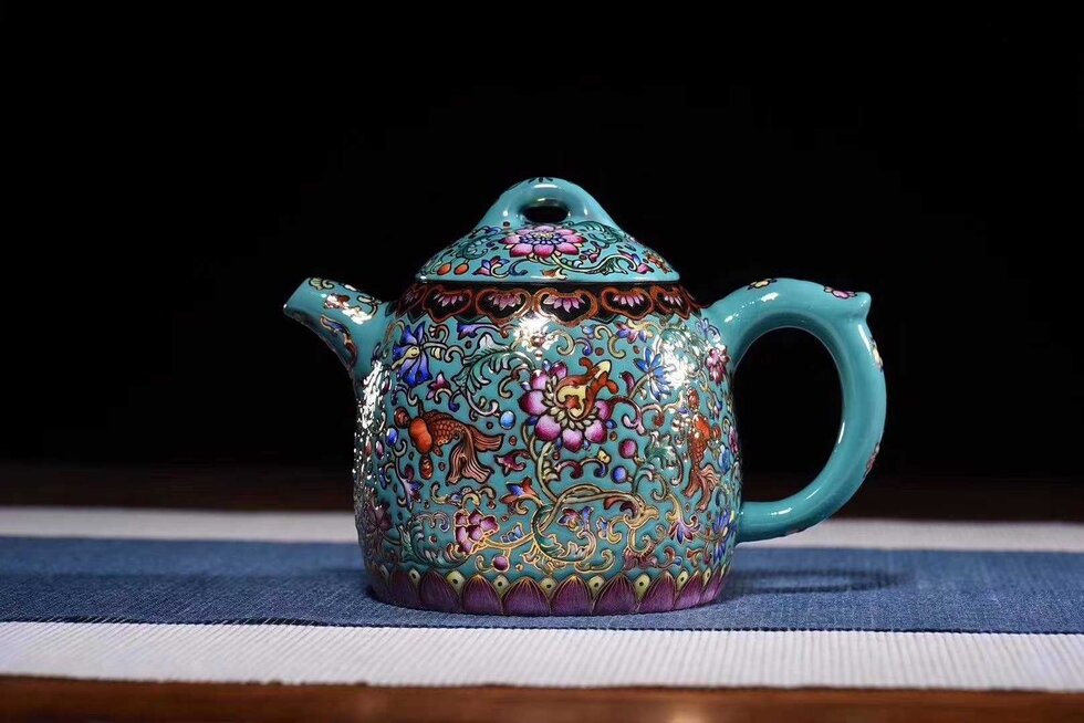 Qin Weight Shaped Teapot