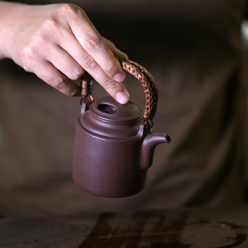 Barrel Shaped Teapot
